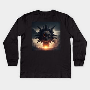 dark sun Kids Long Sleeve T-Shirt